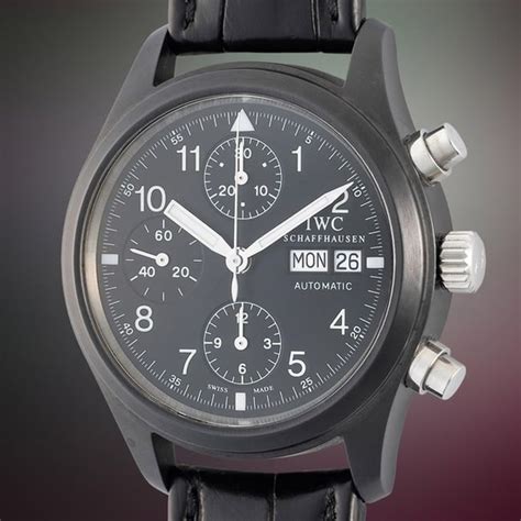 iwc fliegerchronograph movimento|ceramic flieger watch.